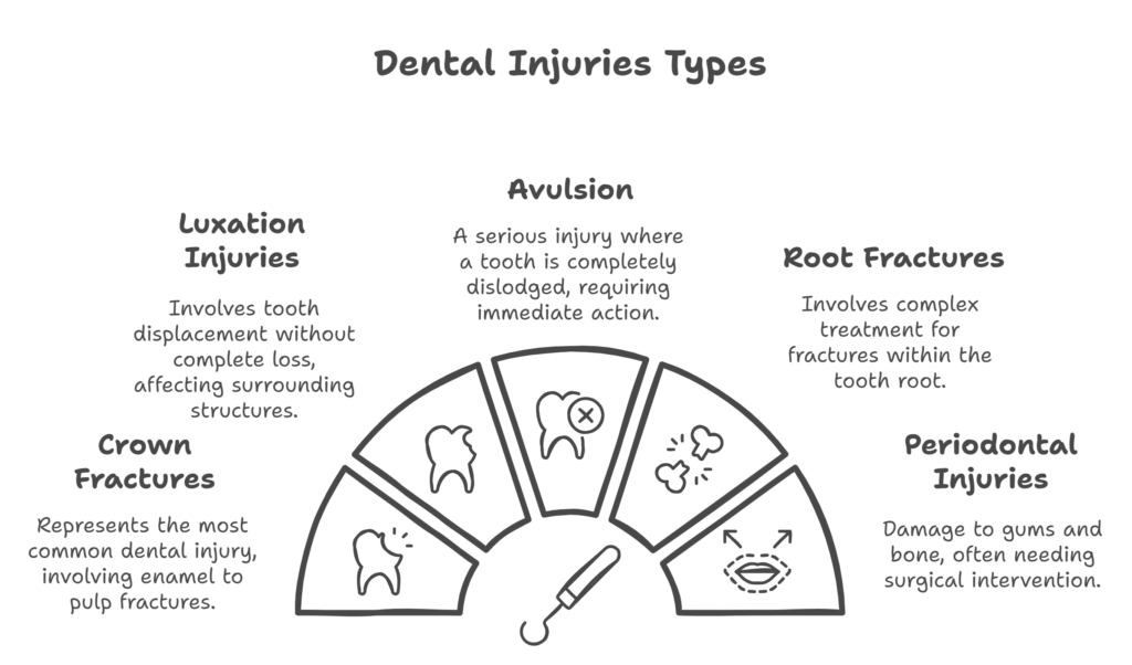 Some Common Types Of Dental Injury Caused by Facial Trauma